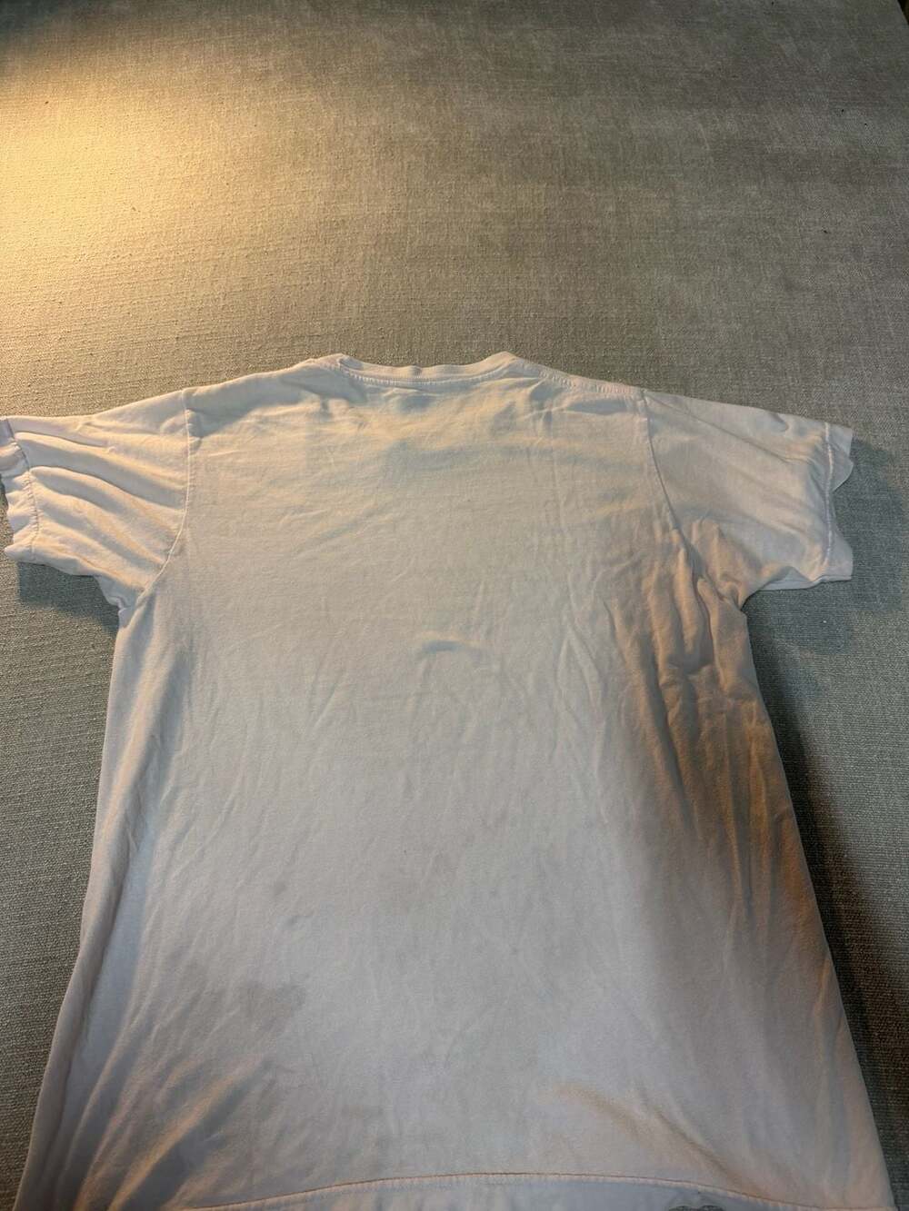 Foo Fighters 1995 Circle Logo White Graphic T-Shirt - Picture 11 of 12